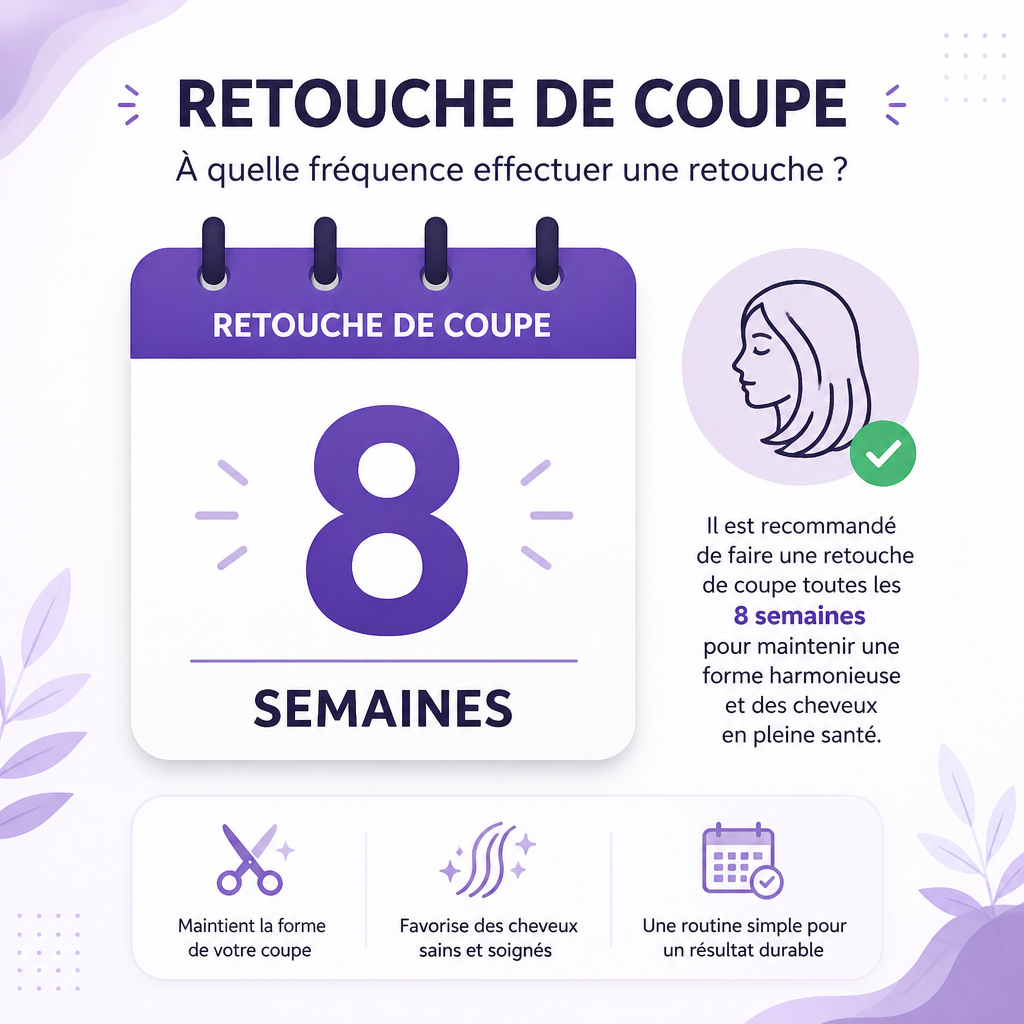 Fréquence de retouches de coupe