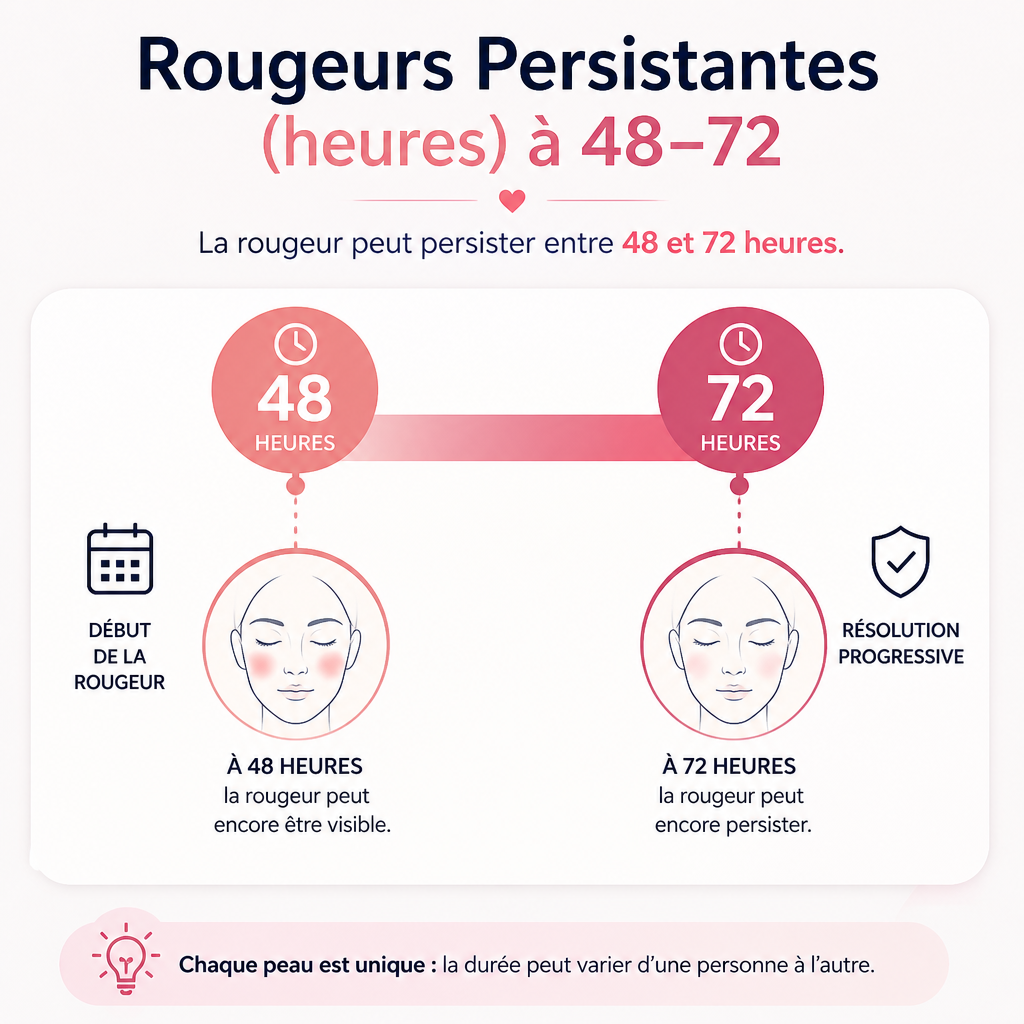 Fenêtre de consultation en cas d’irritation persistante