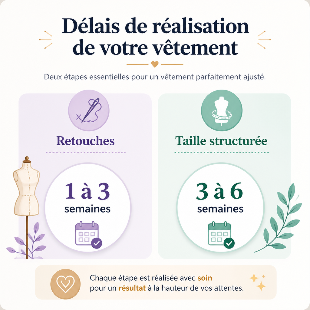 Fréquence de retouches et de tailles structurées