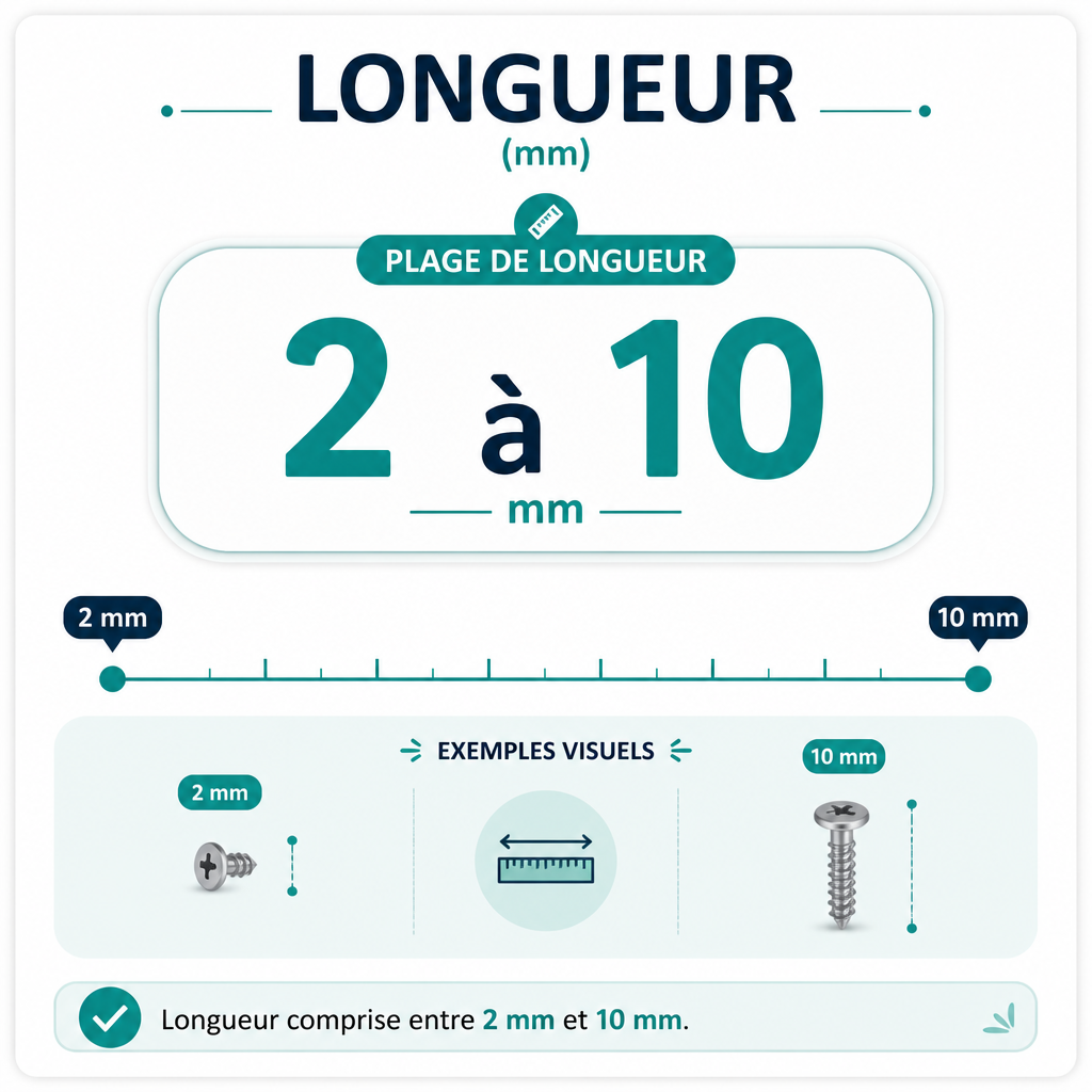 Longueur typique d’une barbe courte