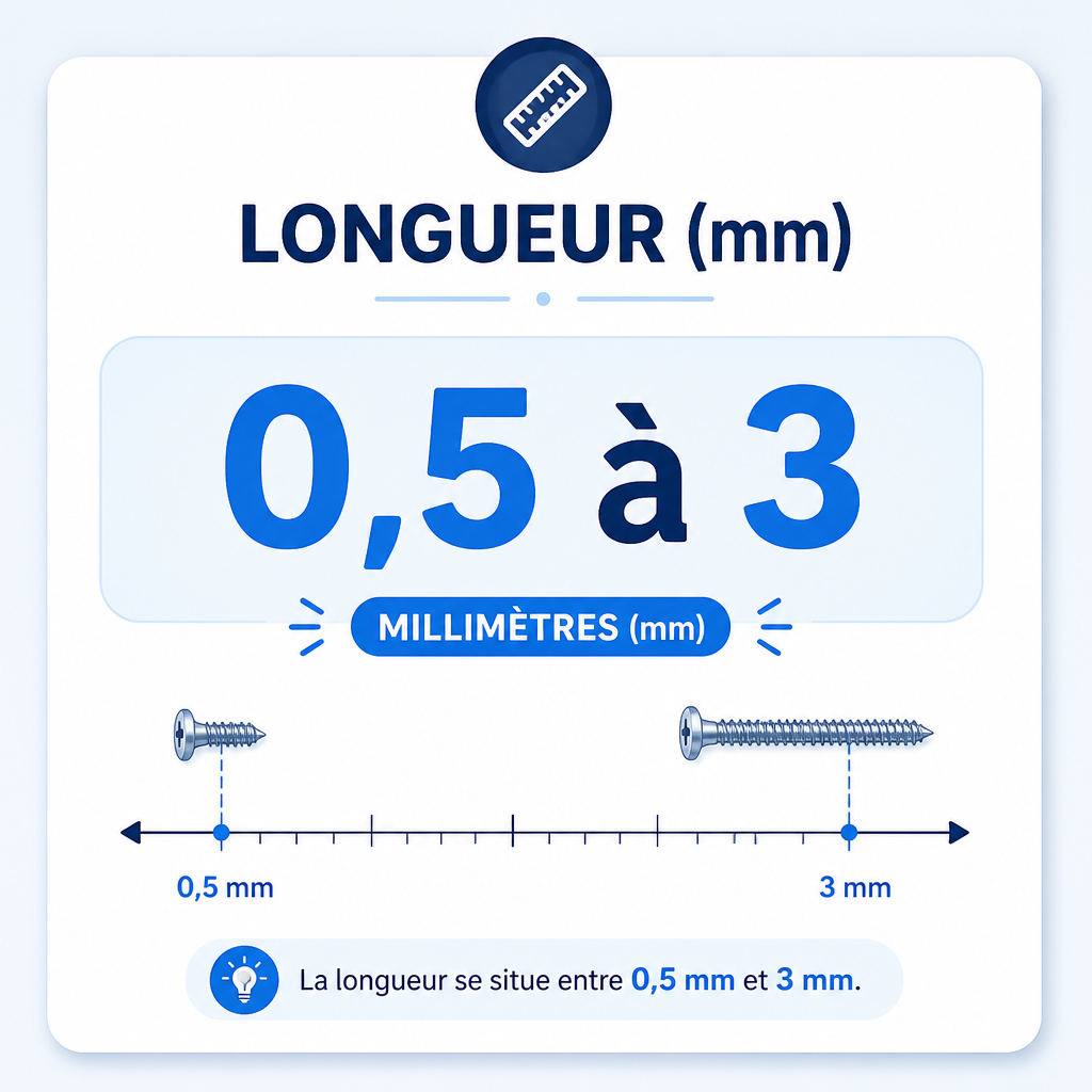 Longueur typique d’une barbe très courte